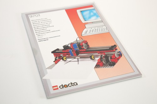 Instructions for vintage lego - for,