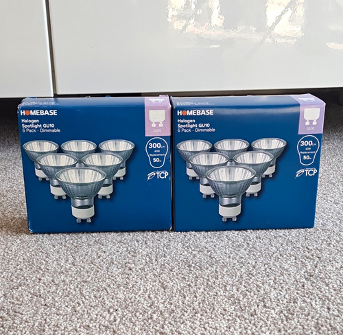 Homebase gu10 50w halogen - gu10,