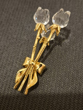 SWAROVSKI Crystal Memories Bouquet w/Gold Detail