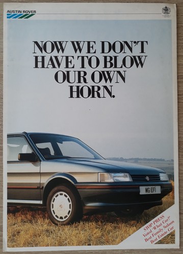 Austin montego range brochure - austin,