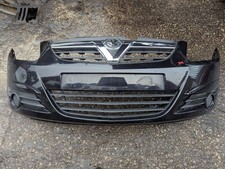 06-10 VAUXHALL CORSA D PRE-FACELIFT FRONT BUMPER GRILLS BLACK SAPPHIRE 20R 2HU