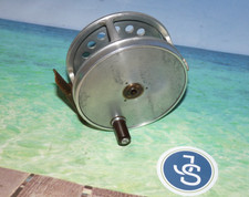 3-3/4" scratch built Perfect pattern salmon fly reel, needs check spring