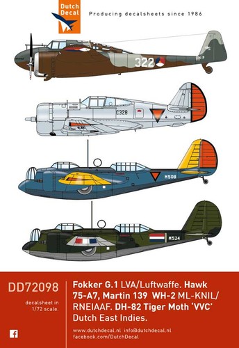 Dutch decal dd72098 72 - decal,