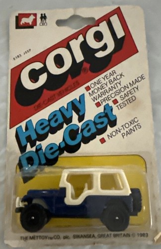 Rare corgi jeep blue - jeep, &