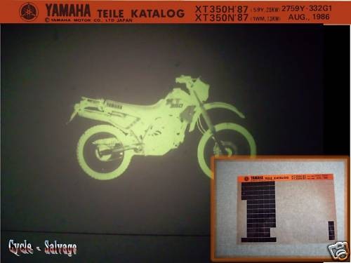 Yamaha 350 59y - yamaha, 350_59y_1wm_spares