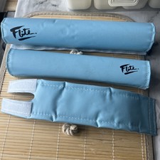 Flite Light Blue Pads Set Old School BMX