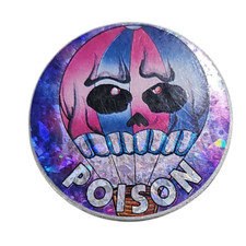 Vintage Pogs Metal Slammer 1990s Hot Air Ballon Skull HOLOGRAPHIC