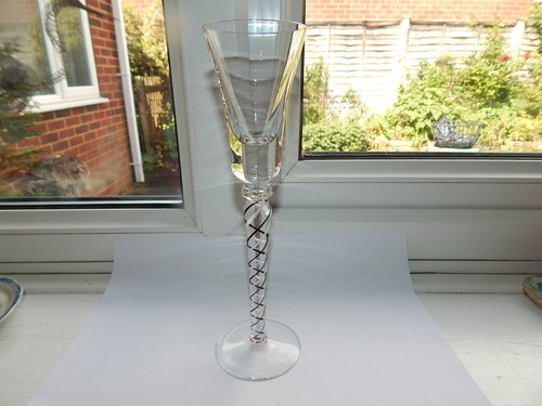 Vintage hand blown drinking - vintage,