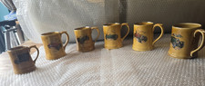6X Vintage Wade Tankards /