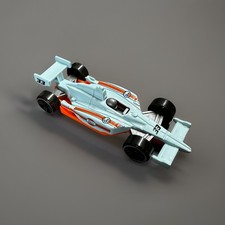 Mini F1 Plastic Car Toy Blue