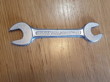 Halfords Cro.Van 17mm x 19mm Short Open Ended Spanner Tool England