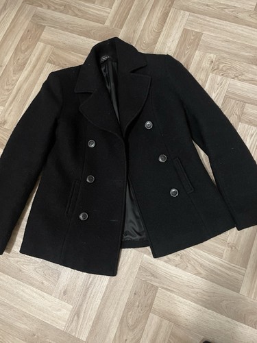 Peacoat jacket wool - peacoat, black