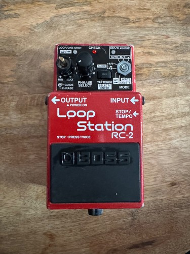 Boss loop station - boss, guitar