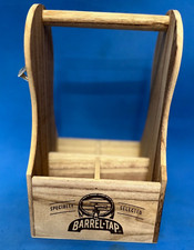 Barrel Tap Wooden 4-bottle