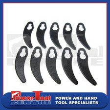 10 x Clip on Plastic Lawn Mower Blades to fit for Performance Power PWR1200HMA