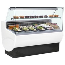 NEW 2 METRE FLAT SERVE OVER DELI CAFE FRIDGE WITH UNDERSTORAGE@ £2083+VAT 