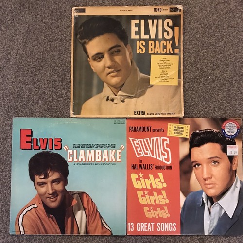 Elvis presley back clam - elvis, is