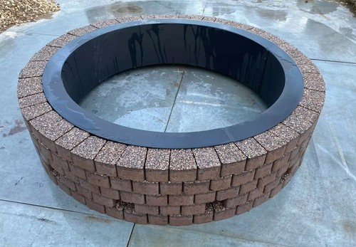 Round fire pit - round, 1.35m