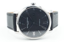 Baume & Mercier Classima XL 65534 Date Black Leather Men's Automatic Watch