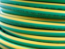 10 mm Single Core Conduit Cable 6491X Earth Yellow / Green Equipotential Bonding