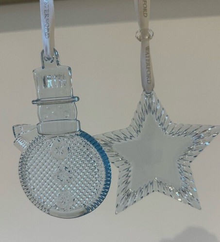 Waterford ornament snowman - ornament,