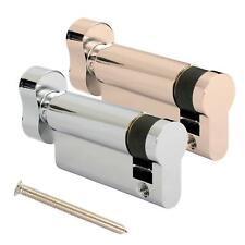 Half Thumb Turn Euro Cylinder Garage Door Lock Balcony No Key Mila BreakSafe