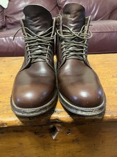 Viberg Horween Chromexcel Brown Service Boots Size 12EE Ridgeway Excellent Cond.