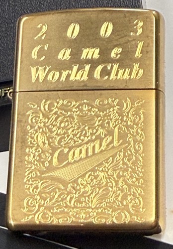 Zippo rare 2003 camel world - rare,