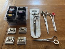 Dog Grooming Professional Clippers & Scissors Bundle