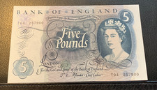 1967 Bank of England £5 Note