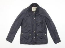 Jack Wills Womens Blue Waxed