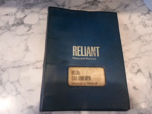 Reliant regal car van factory - car/van,