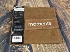 Scrapbook 8 x 8 Brown Suede