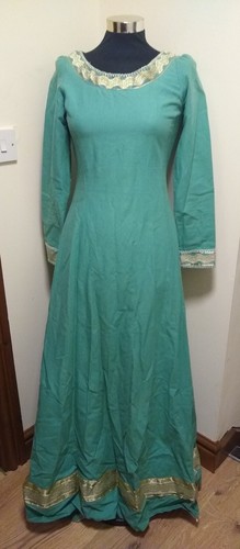 Ladies turquoise linen - ladies,