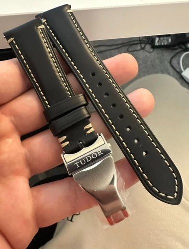 22mm premium leather black - 22mm,