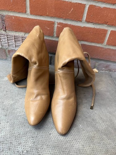 Karen millen tan leather ankle - tan,