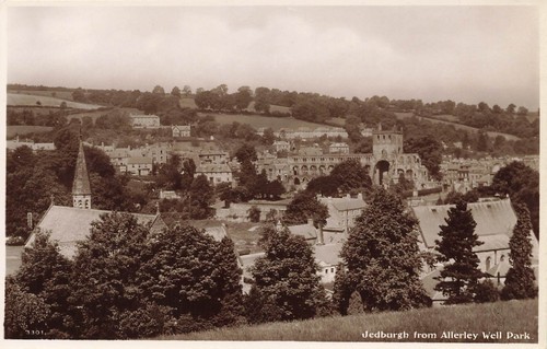 Rppc jedburgh from allerly - rppc,