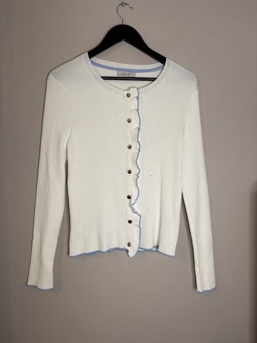 Per una cream ribbed - m&s,