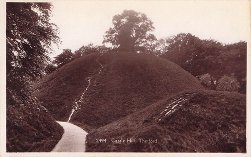 Vintage rppc postcard - vintage, castle