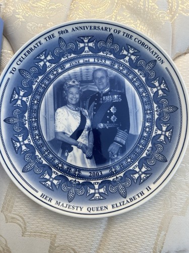 Wedgwood plate 50th - wedgwood,