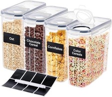 Set of 4 4L Airtight Storage