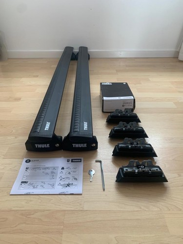 Thule wingbar black roof bars - black,