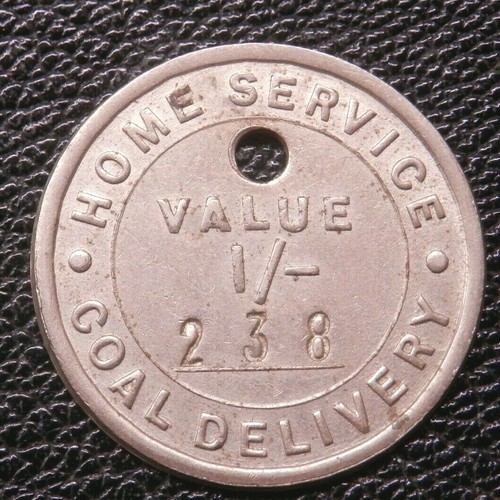 Colliery token coal - token,