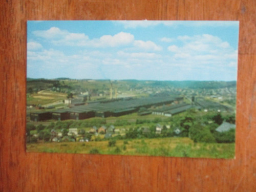 Pullman car mfg postcard - pullman,