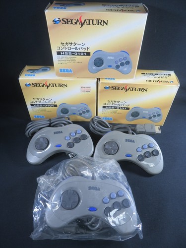 Sega saturn gray controller - sega,