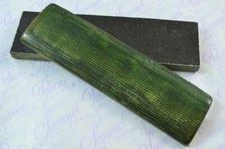 Pair of Green Canvas Micarta