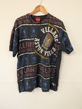 Aston Villa Retro 90s T Shirt