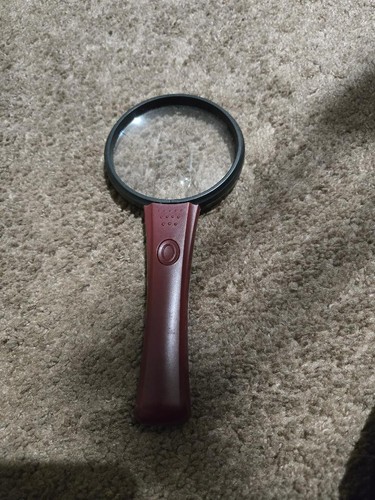 Handheld led old man reading - led,