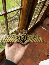 Royal Air Force Wings Plaque
