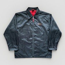 Nike Vintage Fleece Lined Black Nike Team Basketball Jacket Mens Size Large